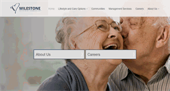 Desktop Screenshot of milestoneretirement.com